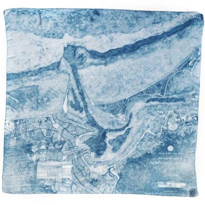 [nantucket harbor] [square scarf]