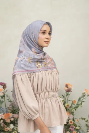 Pina Scarf Ash Blue