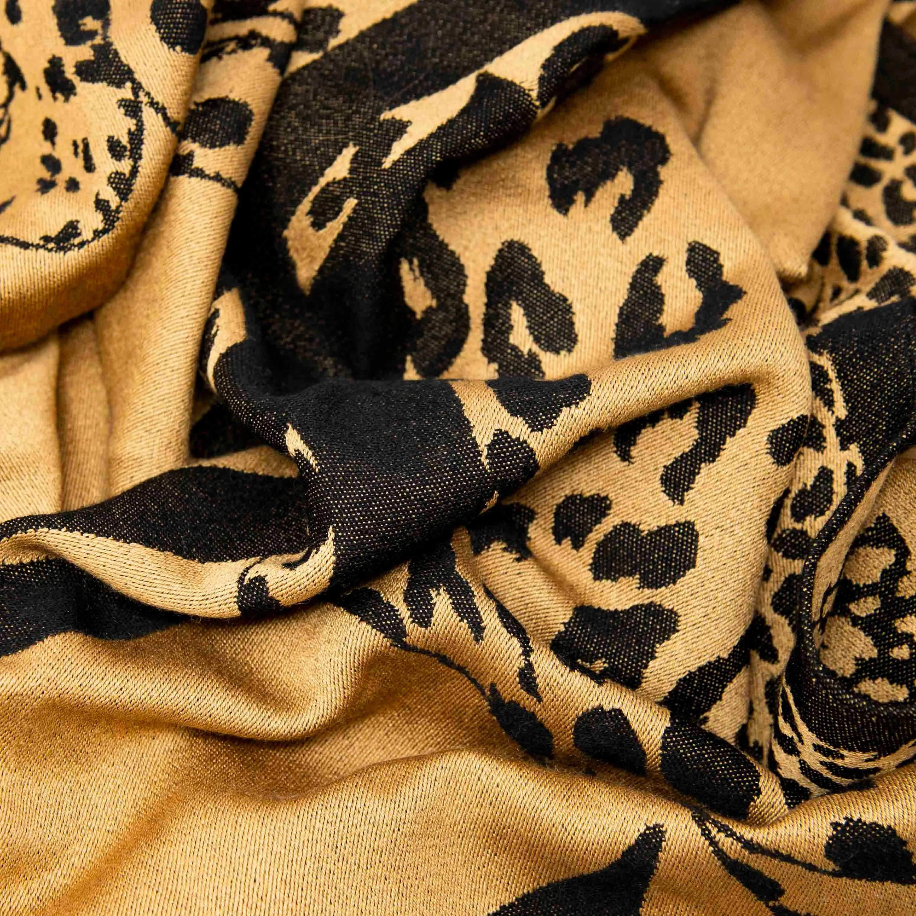 Saint Laurent Panther Vintage Scarf