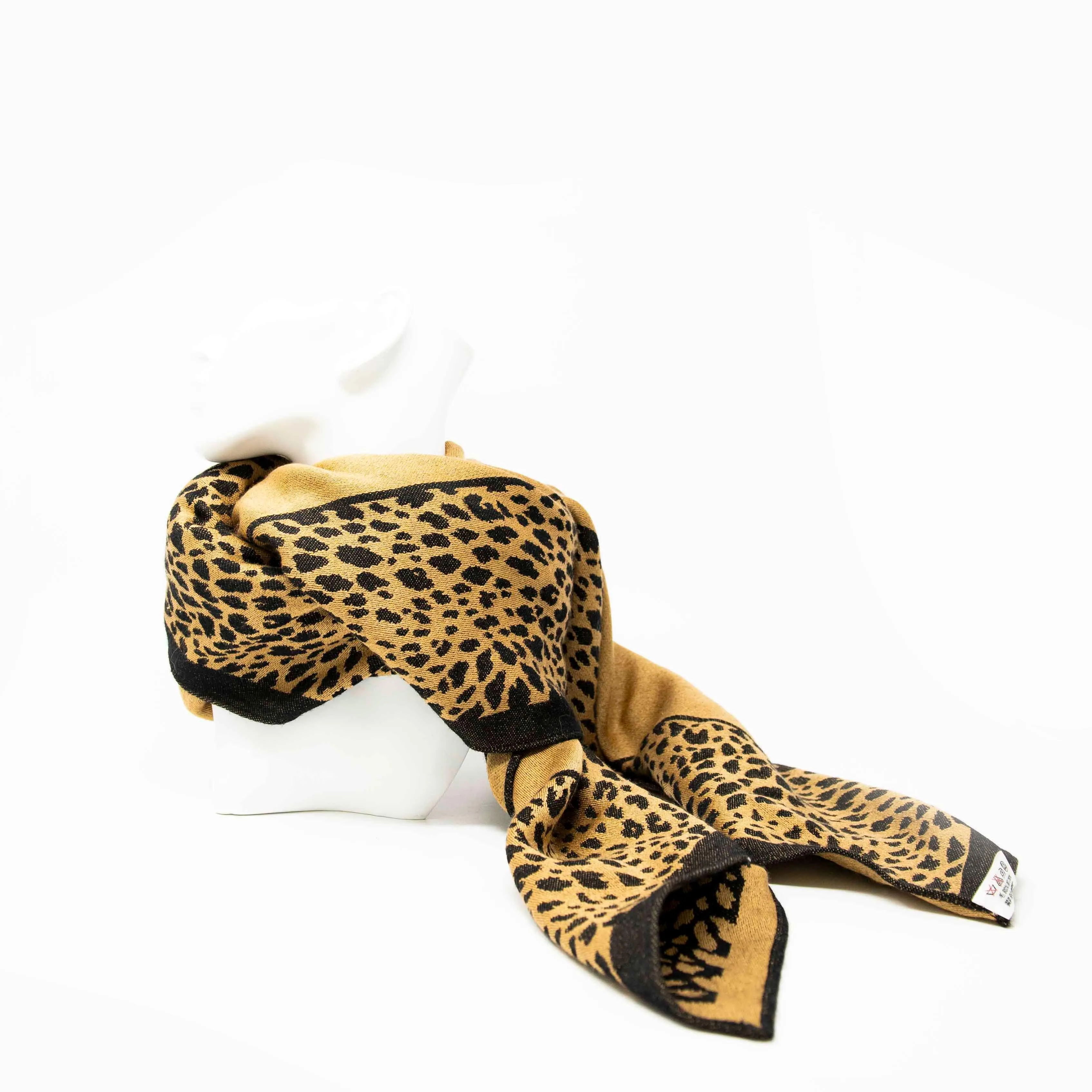 Saint Laurent Panther Vintage Scarf